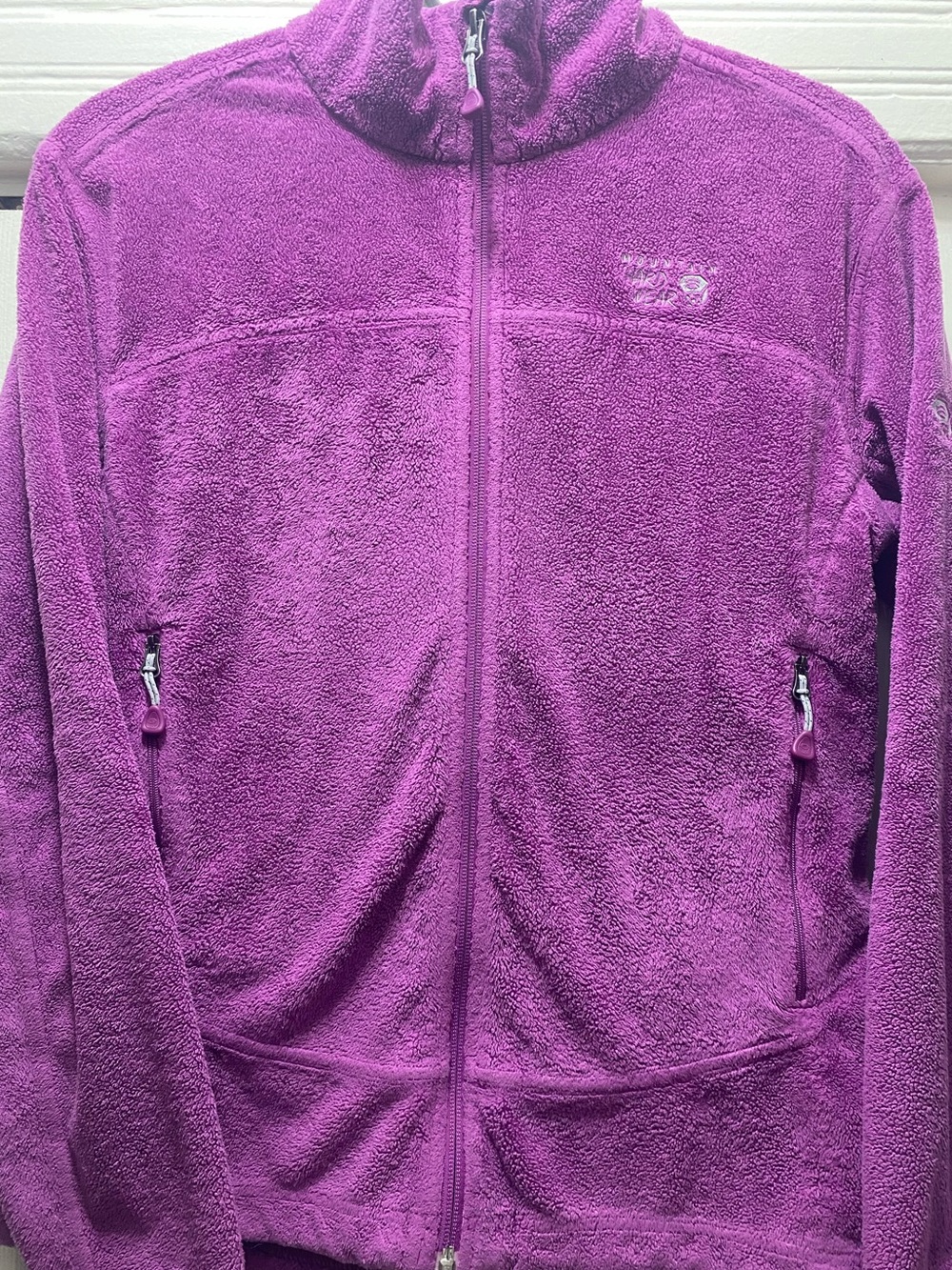 Mountain Hardwear Pyxis Fleece Jacket Purple Full Zip Women’s Medium